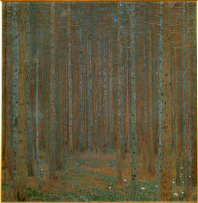 Pineforest av Gustav Klimt