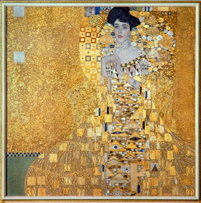 Porträtt av Adele Bloch-Bauer av Gustav Klimt