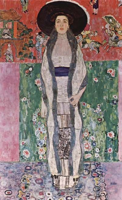 Porträtt av Adele Bloch-Bauer av Gustav Klimt