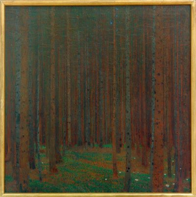 Tannenwald I av Gustav Klimt