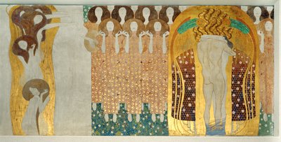Beethoven-frisen, detalj av Gustav Klimt