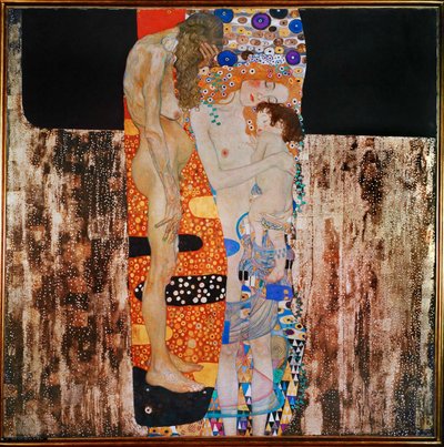 Människans tre åldrar av Gustav Klimt