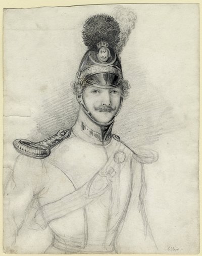 Otto I 1815-1867, kung av Grekland, ca 1835 av Gustav Kraus