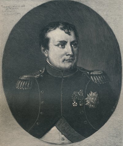 Napoleon Bonaparte 1809, 1896 av Gustav Kruell