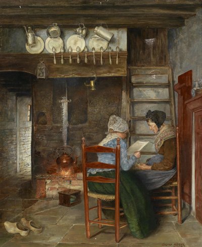 Interieurszene av Gustav Köhler
