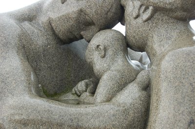 Skulpturer i Vigelands skulpturpark (foto) av Gustav Vigeland
