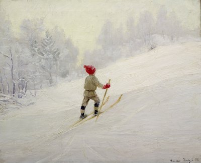 Skidträning av Gustav Wentzel