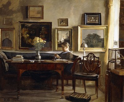 En avkopplande stund av Gustav Wilhelm Blom