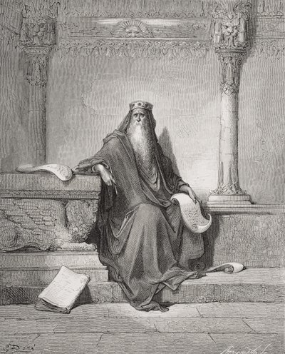 Solomon, illustration från Dores 