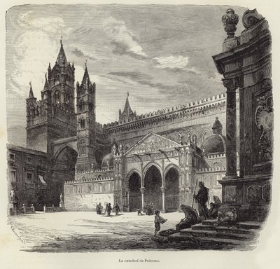 Katedralen i Palermo av Gustave Bauernfeind