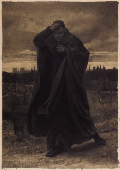 Claude Frollo. av Gustave Brion