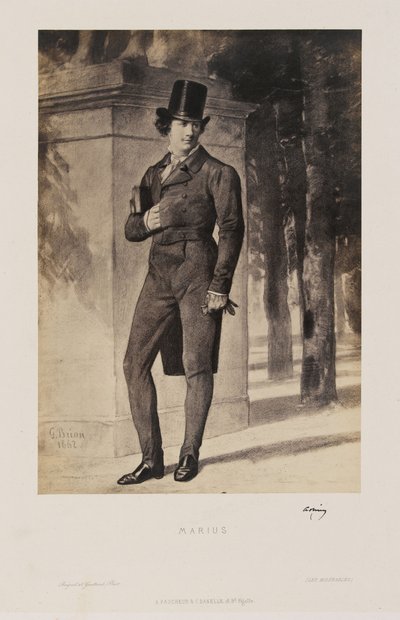 Gustave Brion - Marius av Gustave Brion