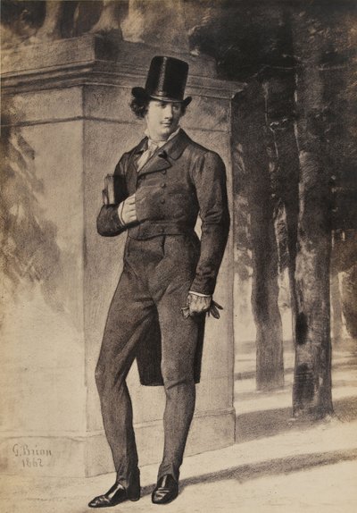 Gustave Brion - Marius Pontmercy av Gustave Brion