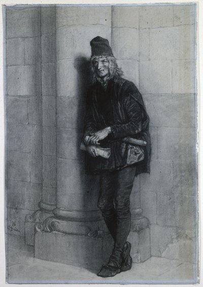 Pierre Gringoire. av Gustave Brion