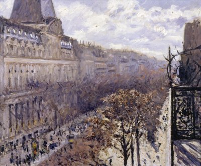 Italienarnas boulevard, 1880. av Gustave Caillebotte