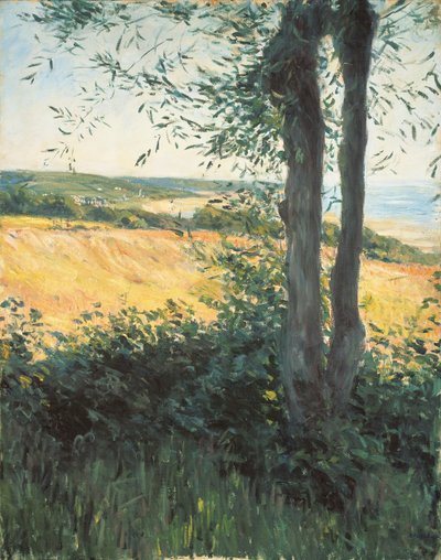 Vid havet, Normandie, 1884 av Gustave Caillebotte
