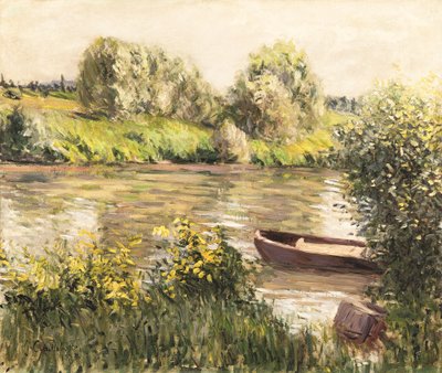 Franska: Barque près de la rive, effet d