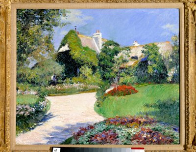 Stugan, Trouville av Gustave Caillebotte