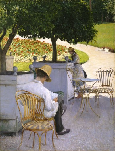 The Orange Trees av Gustave Caillebotte
