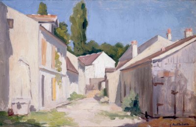 En stig i Yerres av Gustave Caillebotte