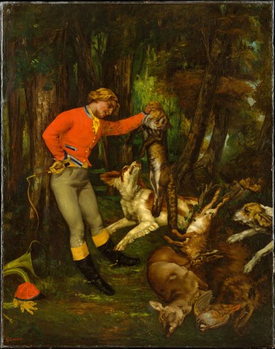 Efter jakten av Gustave Courbet