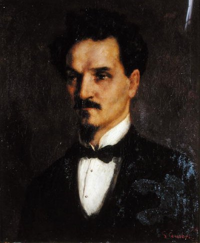 Henri Rochefort (1830-1913) 1874 av Gustave Courbet