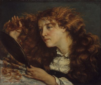 Jo, Irish Beauty av Gustave Courbet