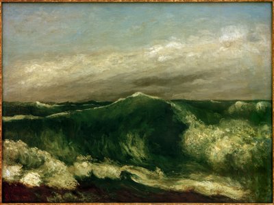 Vågen av Gustave Courbet