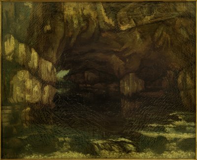 Loues källa av Gustave Courbet