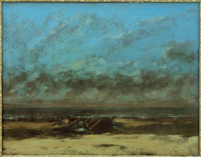 Marint, lågvatten av Gustave Courbet