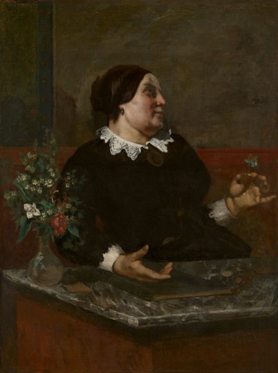 Mor Grégoire av Gustave Courbet