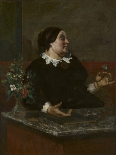 Moder Grégoire, 1855 och 1857-59 av Gustave Courbet