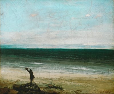 Palavas (olja på duk) av Gustave Courbet