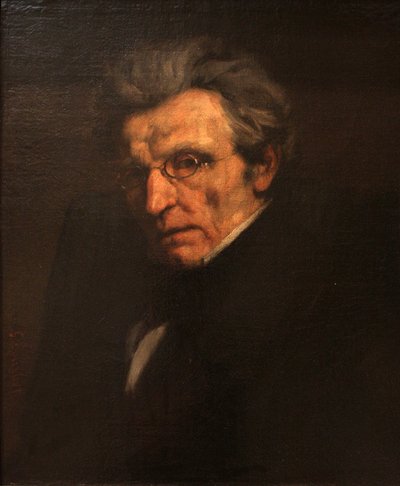 Porträtt av Charles Suisse av Gustave Courbet