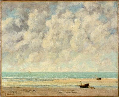 Det lugna havet av Gustave Courbet