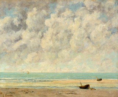 Det lugna havet av Gustave Courbet