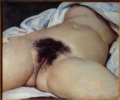 Världens ursprung av Gustave Courbet