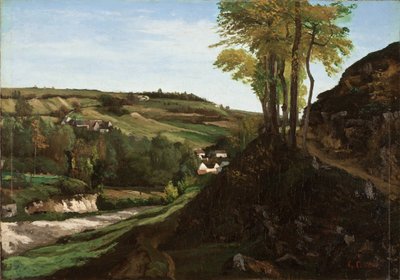 Ornans dalgång av Gustave Courbet