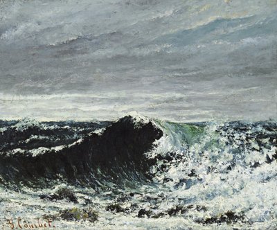 The Wave av Gustave Courbet