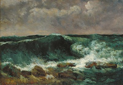 Vågen av Gustave Courbet