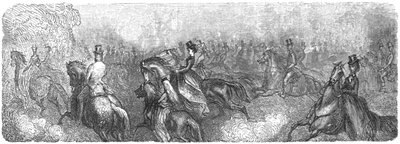 "En morgontur", 1872. av Gustave Dore