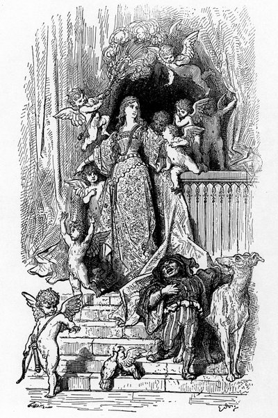 Alcina i sin härlighet av Gustave Dore