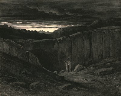 Allt hopp överger, ni som går in här, c1890. av Gustave Dore