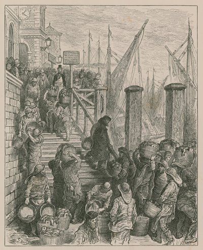 Billingsgate av Gustave Dore