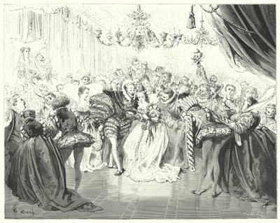 Cendrillon; Askungen (gravyr) av Gustave Dore