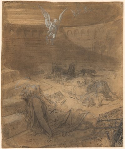 Christian Martyrsスウェーデン語 av Gustave Dore