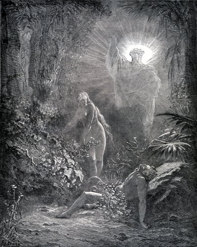 Evas skapelse av Gustave Dore