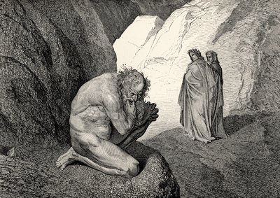 Dante Alighieri den gudomliga av Gustave Dore