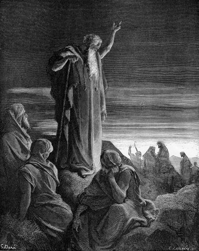 Hesekiel av Gustave Dore