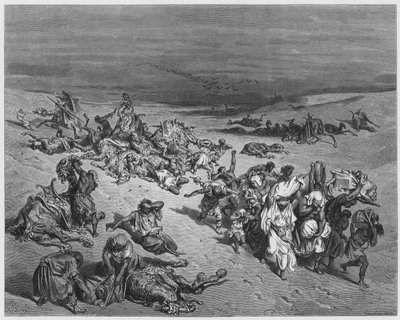 Gustave Dore Bible: The Murrain of Beasts av Gustave Dore